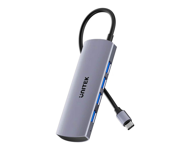 Unitek Hub 4w1 USB-C 10 Gbps, 4x USB-A - 1337794 - zdjęcie